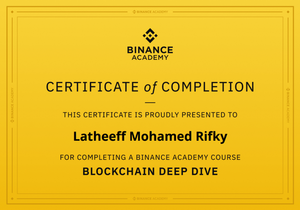 Blockchain Deep Dive