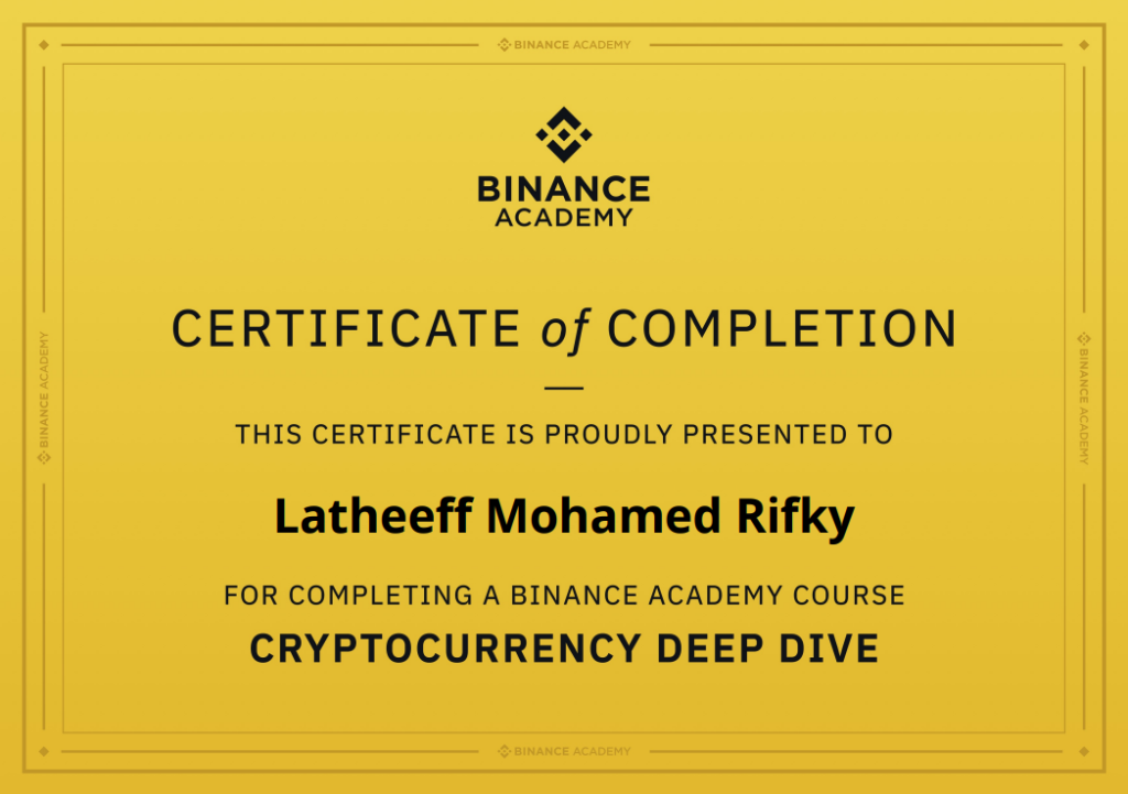 Cryptocurrency Deep Dive